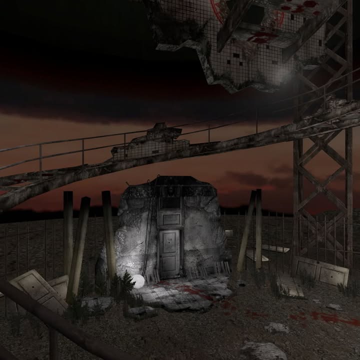 Silent Hill The Room 360 Spiral Ladder