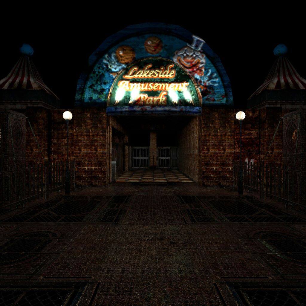 Silent Hill 3 - Lakeside Amusement Park 360° VERY HIGH RESOLUTION (you…
