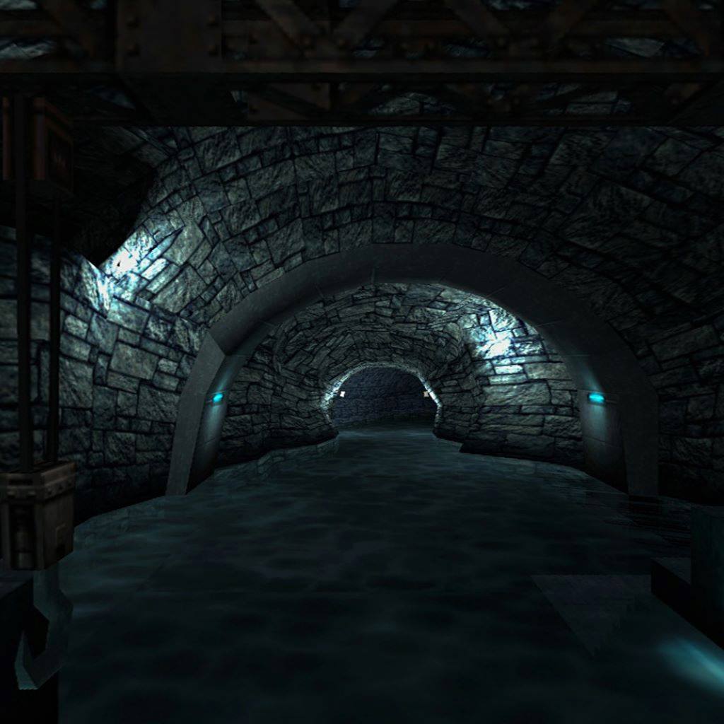 (Kept you waiting, huh?") [360VR Image] Metal Gear Solid - Cargo dock …