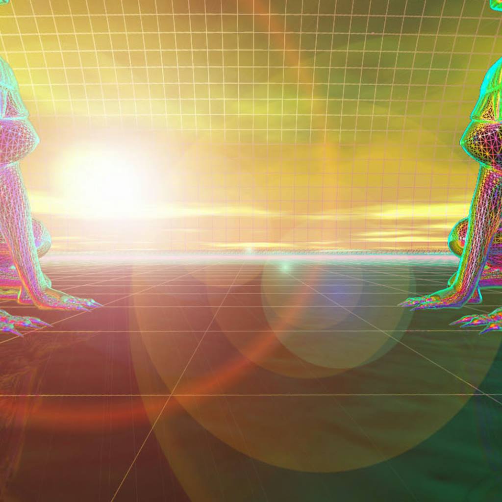 Psychedelic Digital Art 2021 (360VR) Southern Oracle Neverending Story…