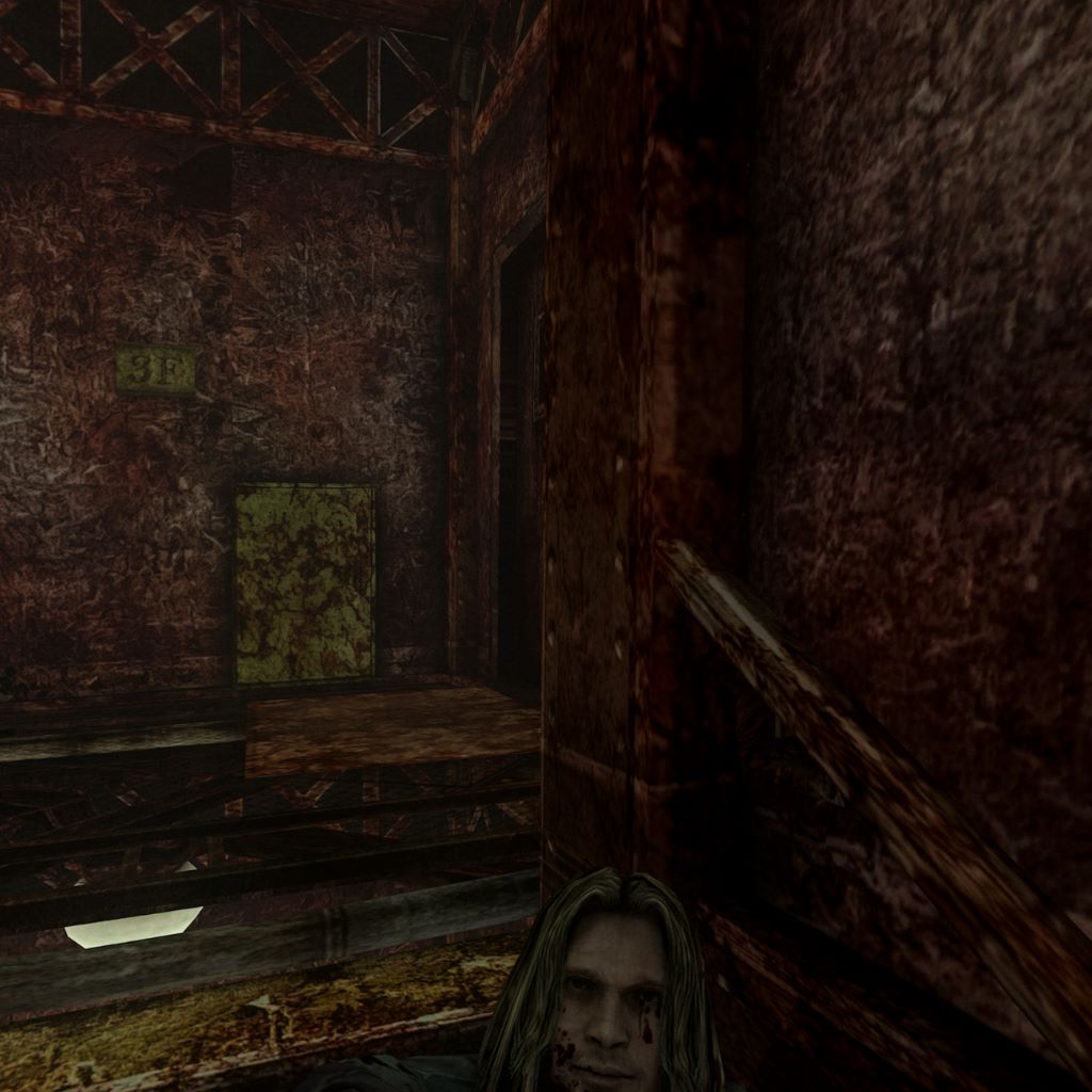 (360VR 8K) Silent Hill: The Room Apartment World - Main Hall with Walt…