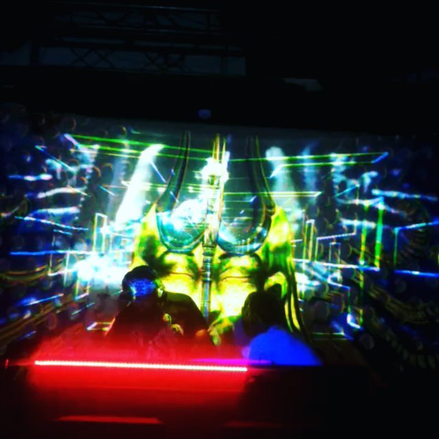The dark psy of the moon Set @monky.oxlahun Visuales @vjravenlight @ps…