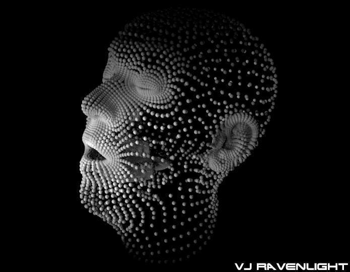 Digital Art & 3Dscan Model: Leandro Lobazzo Contact: contact@ravenligh…