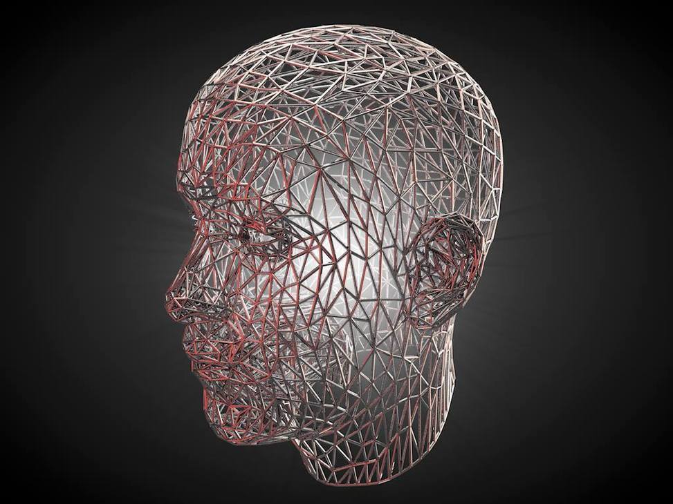 Digital Art & 3Dscan Wirehead 2 Model: @vjravenlight Contact: contact@…