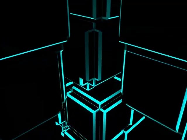 CubeTron Loop Made by @vjravenlight http://www.ravenlight.net http://w…