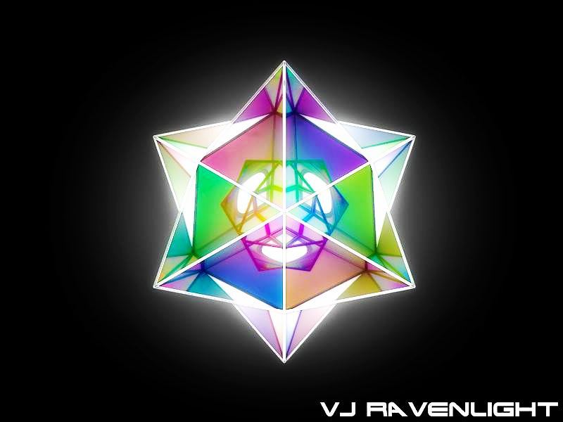 Digital Art Merkaba Mirror Made by @vjravenlight http://www.ravenlight…