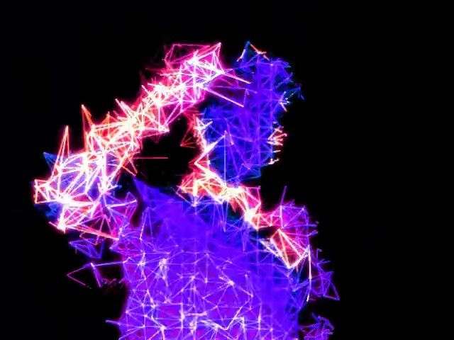 Visual and Interactive mapping test (real time) with Kinect Made by @v…