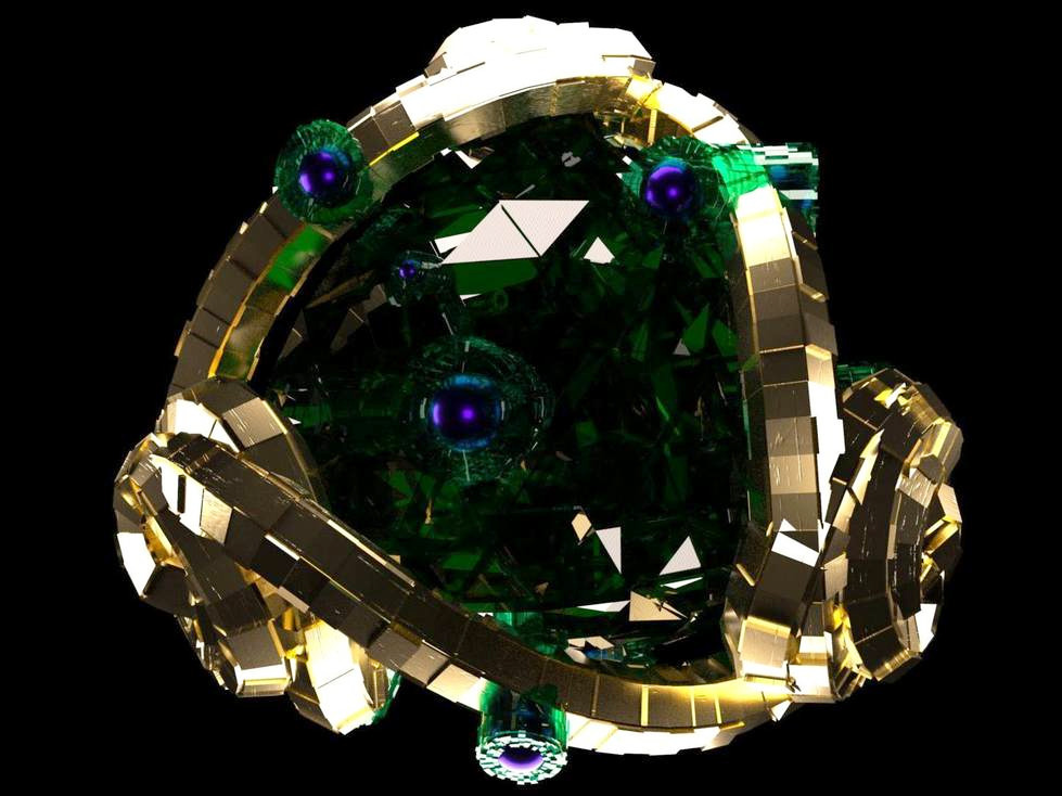 Digital Art @Psyrockers Gem 3d model by @roquelogozzo Tex ppst y rende…