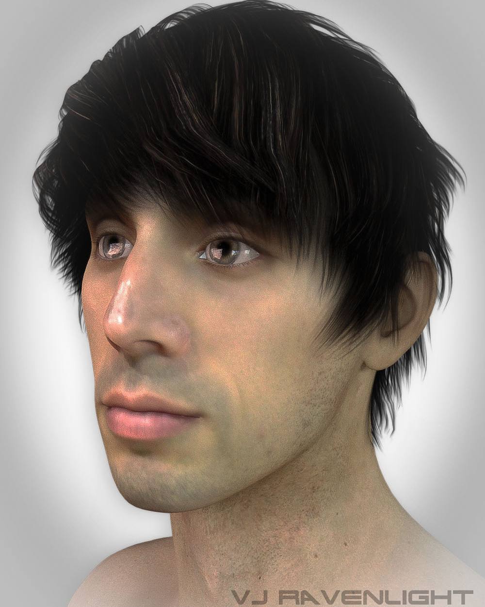 Custom Digital Portrait Model: @Daniel E. Noya Made by @vjravenlight #…