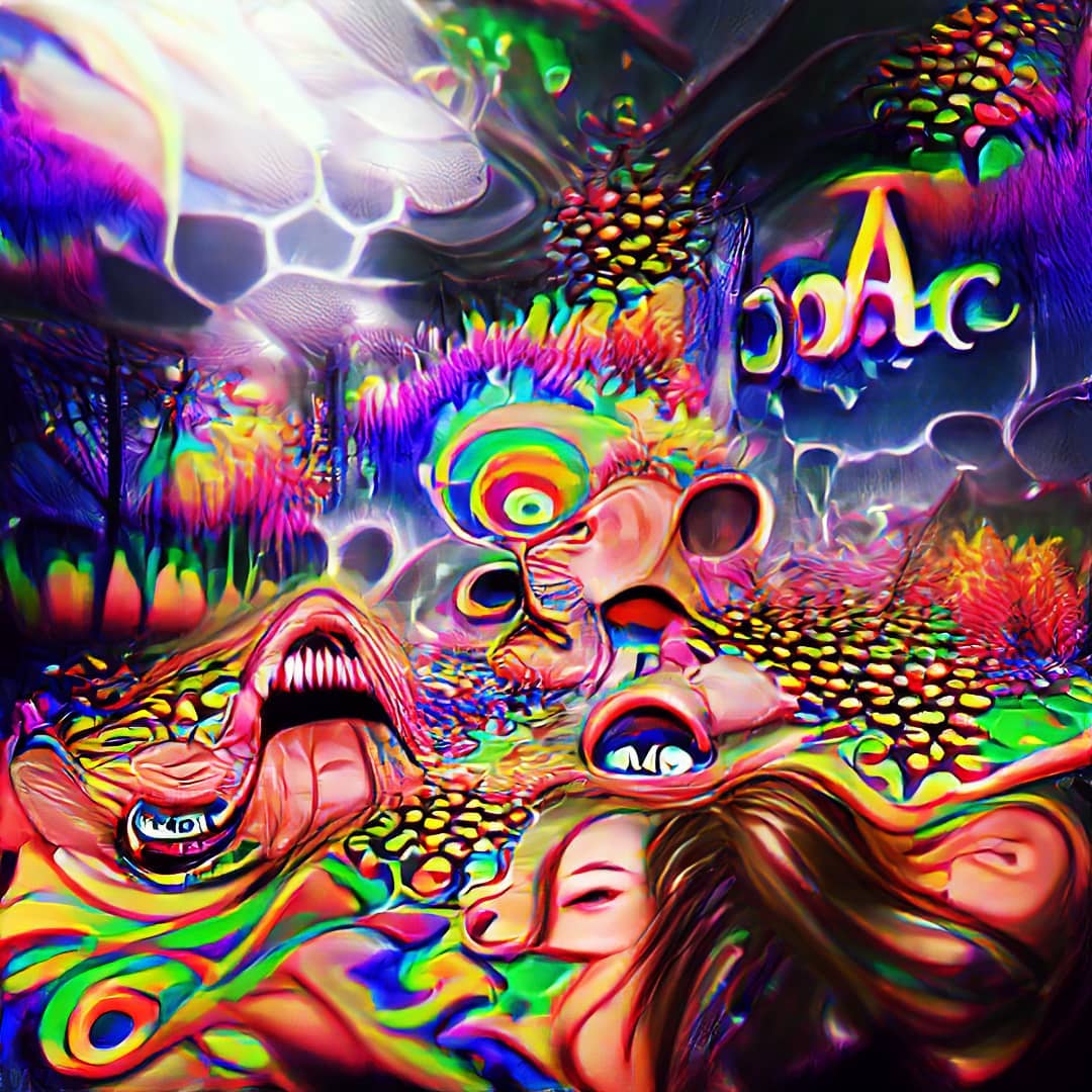 AI Art Acid trip #ai #art #digital #trippy #generative #lsd #acid #abs…
