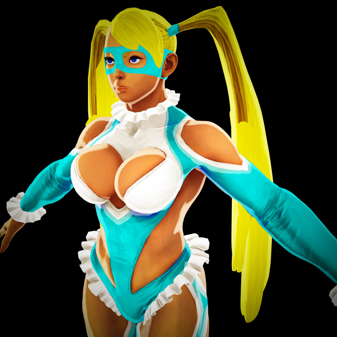 Fanart Street Fighters R-Mika Made by @vjravenlight #buenosaires #arge…