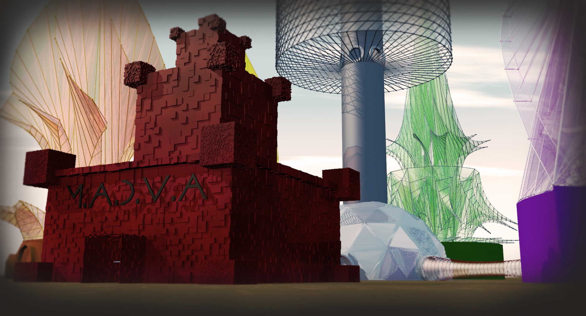 Avance Frame 02: Proyecto M.A.D.V.A (Museo de Arte Digital Virtual Arg…