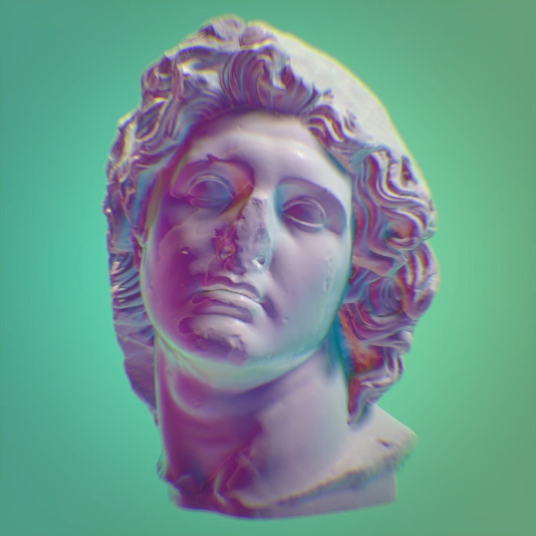 Digital art aesthetic concept animation (Tribute prototype) Made by @v…