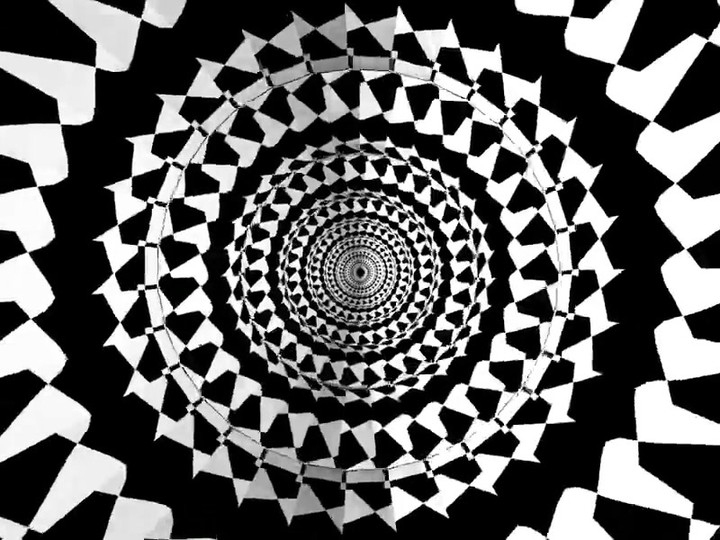 Digital Art HypnoTunnel Made by @vjravenlight http://www.ravenlight.ne…