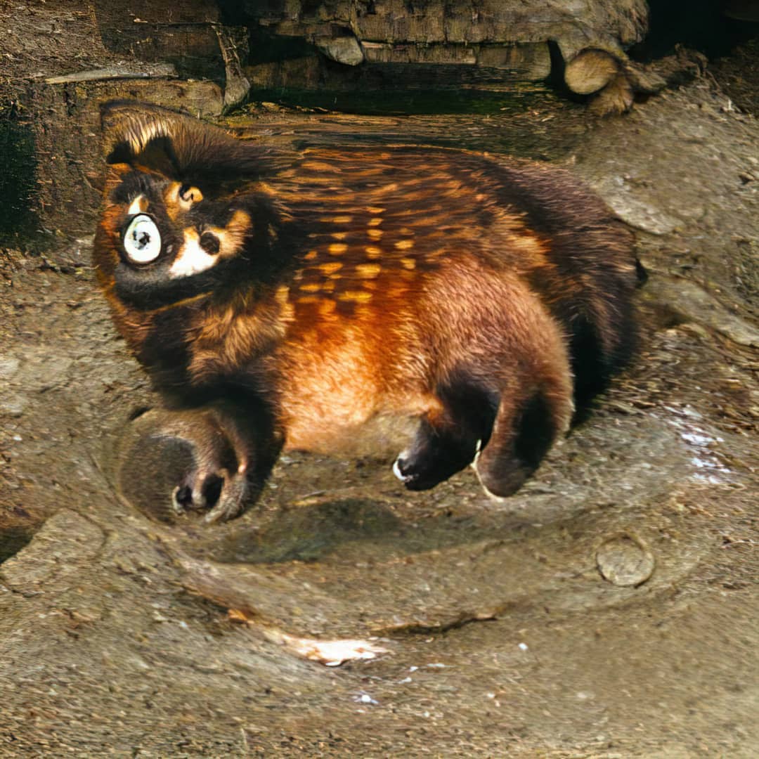 AI Art Psychedelic Tanuki #ai #art #digital #trippy #generative #lsd #…