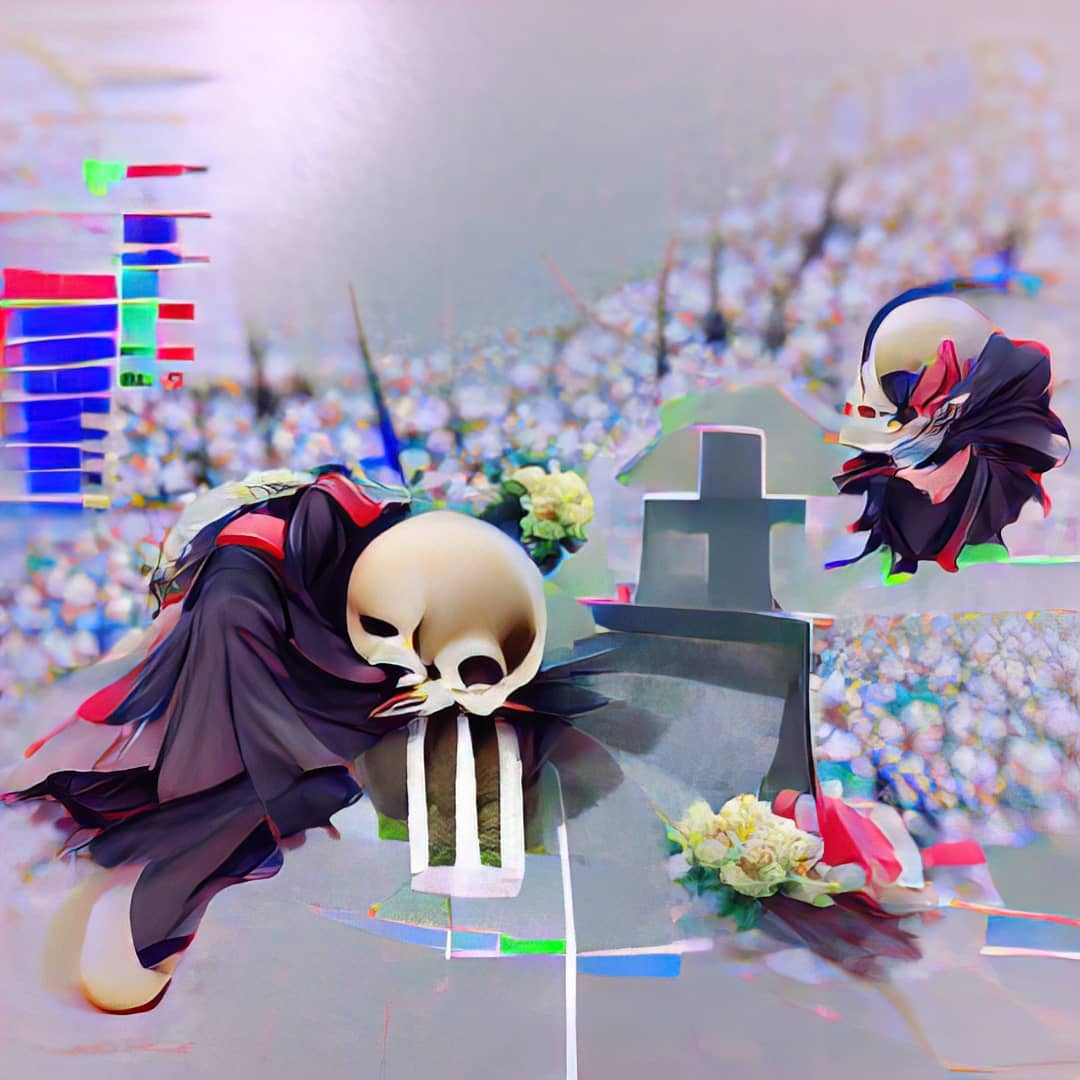 AI Art Death #ai #art #digital #trippy #generative #lsd #acid #abstrac…