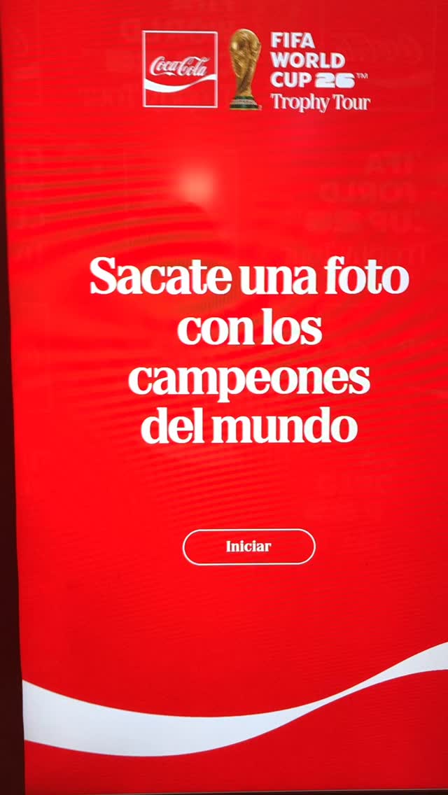 Desarrollo propio Photobooth con IA Para el evento de Coca-Cola Trophy…