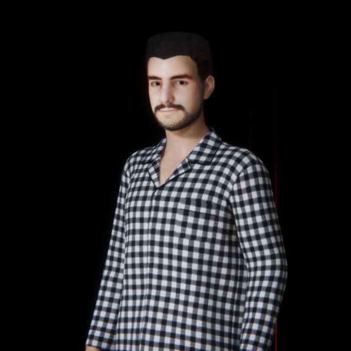 Custom Digital Portrait ( versión innecesaria ) Modelo: @damiankuc Can…