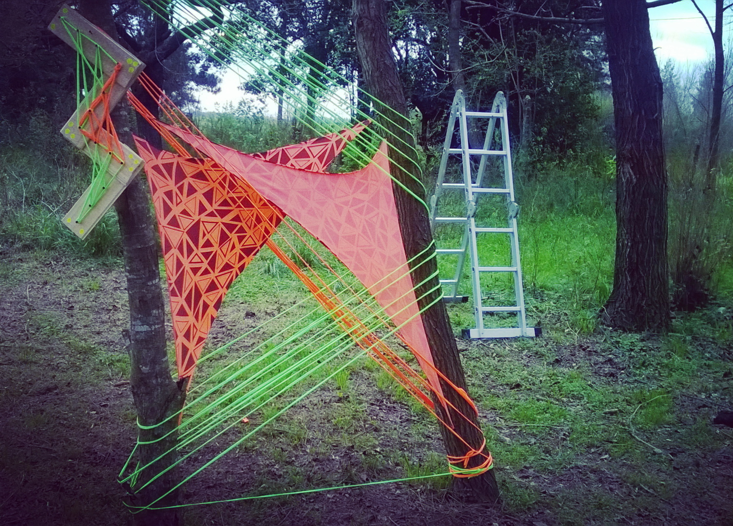 In enter the game setup #psytrance #event #psychedelic #likes