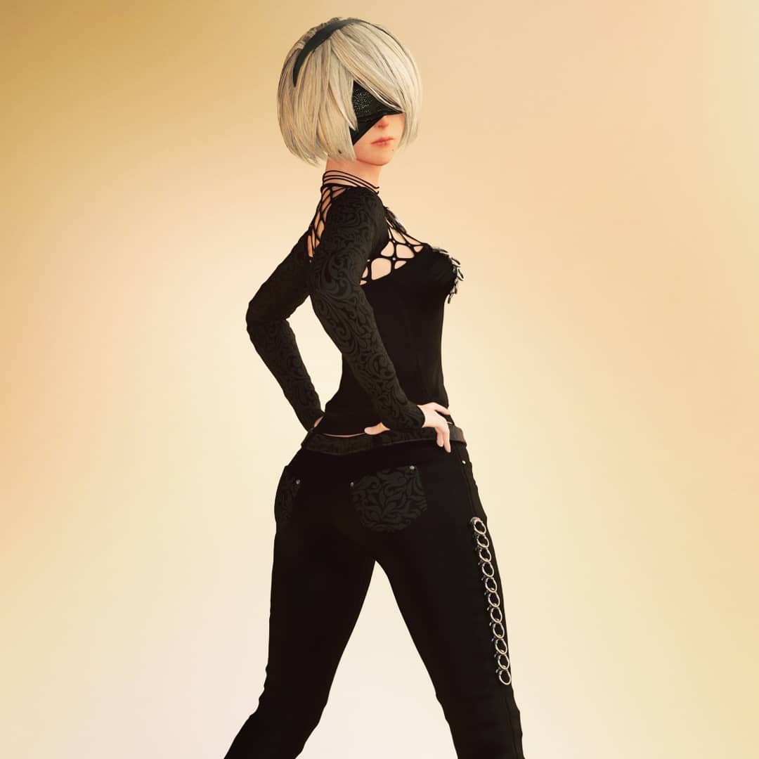 Custom Digital Cosplay 2B Alternativa NIierAutomata @yokotaroofficial …