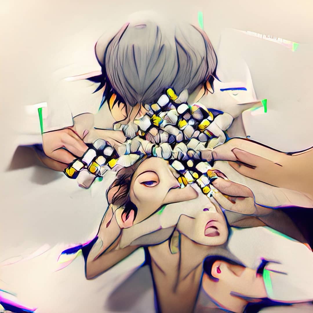AI Art Overdose #ai #art #digital #trippy #generative #lsd #acid #abst…
