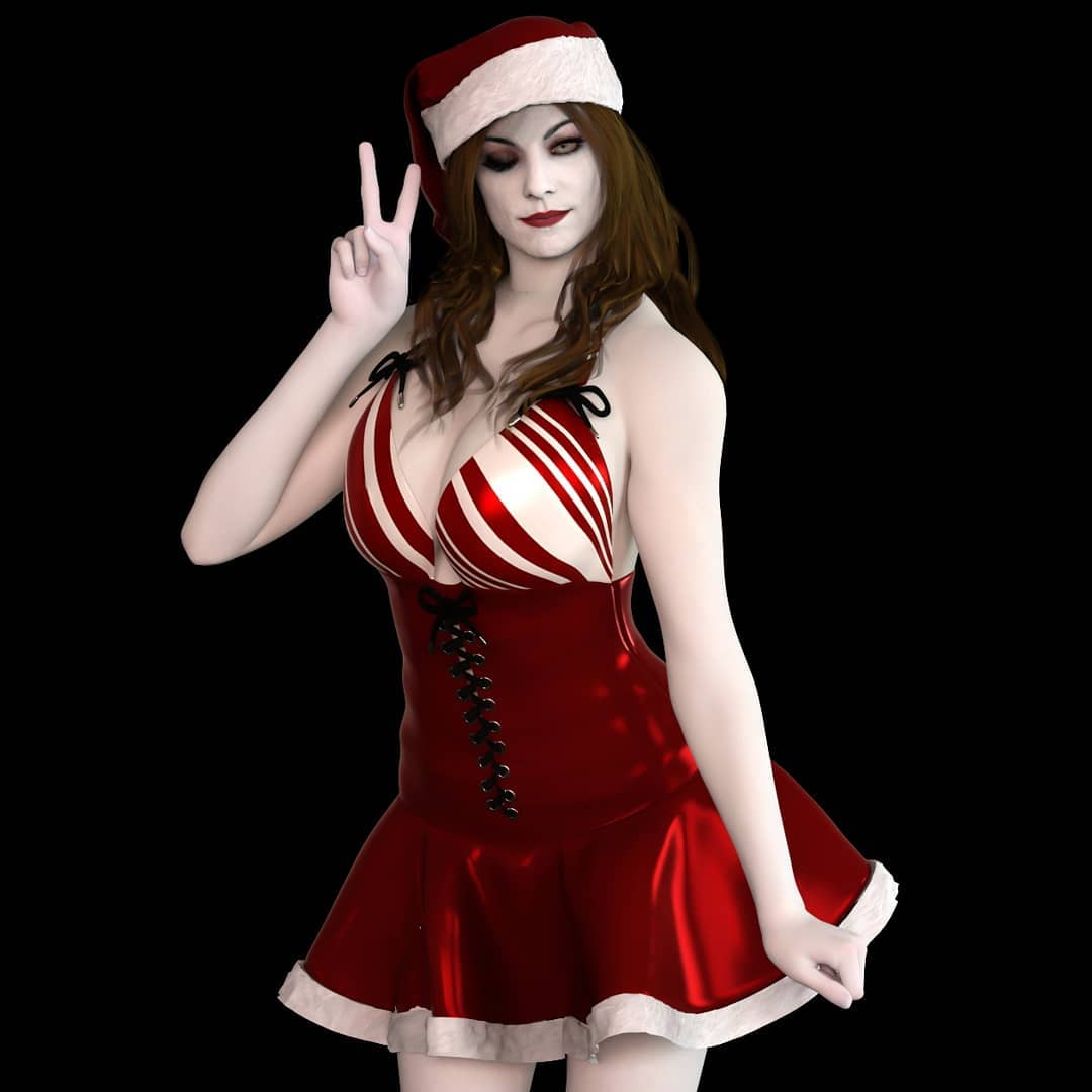 Custom Dimitrescu X-mas edition @helenamankowska @vjravenlight #reside…