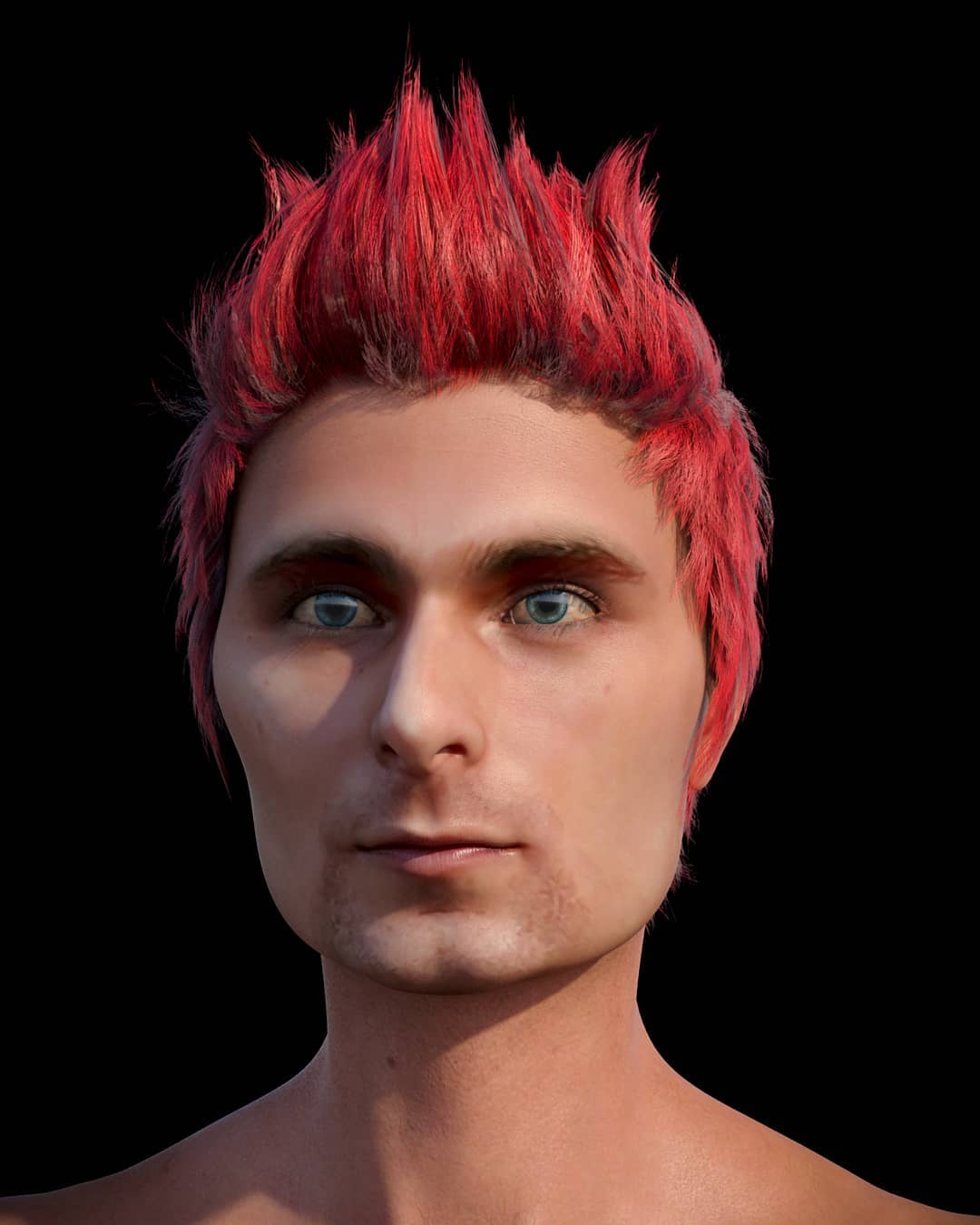 Custom Digital Portrait 3d [2020 Edition] Model: @mattbellamy Apoyame …