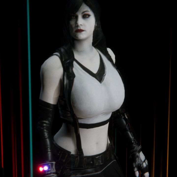 3d fan service 001 Tifa Dimitrescu @helenamankowska #residentevil #re …