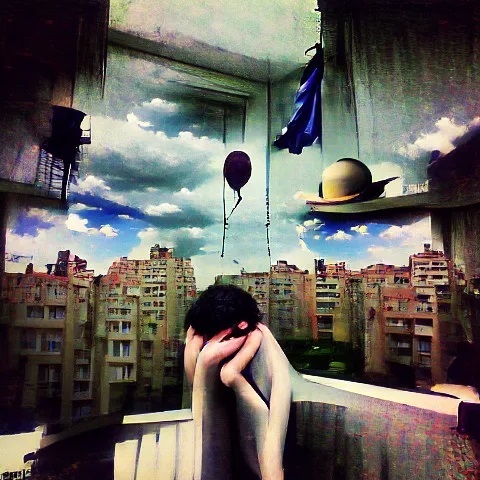 AI Art: The melancholy of living in this world without a stupid reason…