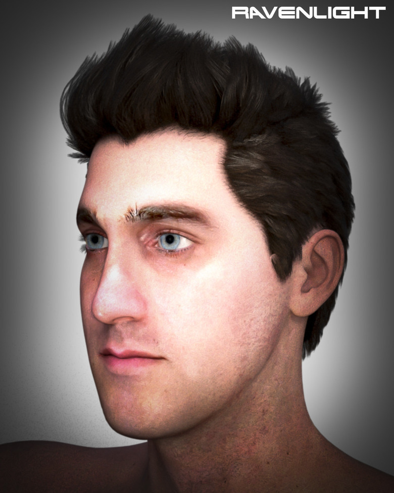 Custom Digital Portrait 1.0 Mocap Image Preview Model: @ezecolombo VJ …