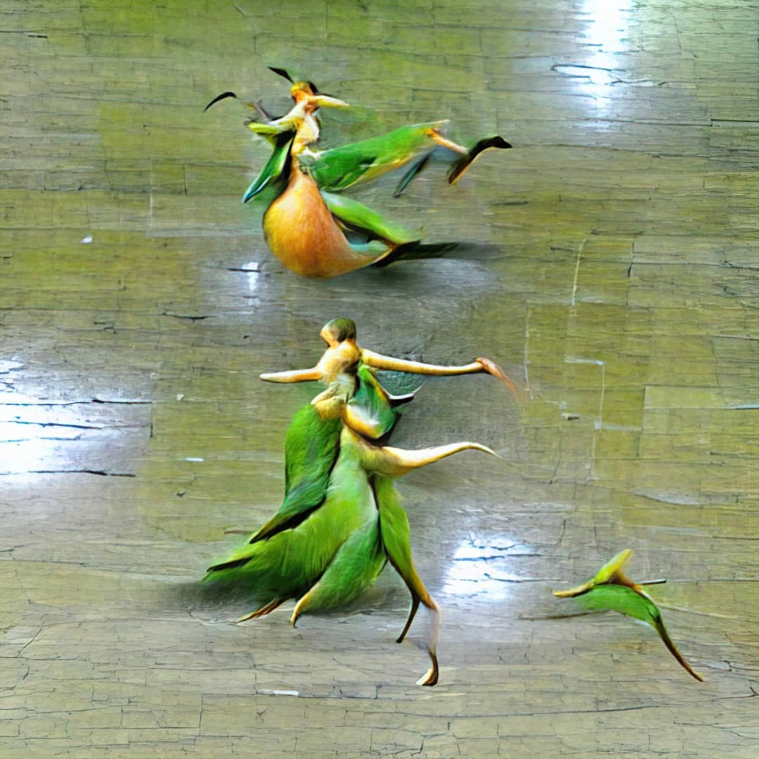 AI Art Dance of pales #ai #art #digital #trippy #generative #lsd #acid…