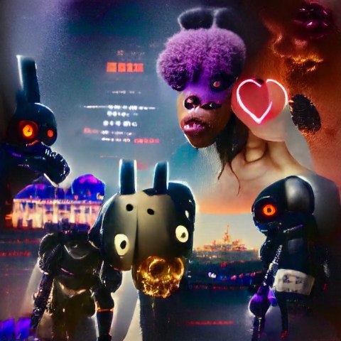 AI Art Love, death and robots @lovedeathandrobots #ai #art #digital #t…