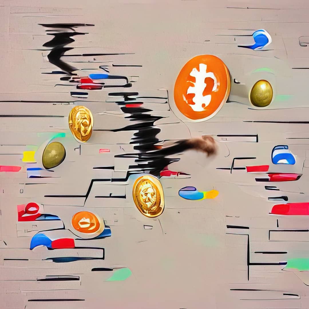 AI Art Cryptocurrency madness 11:30 arg tiene Cómo se hacen estas imág…