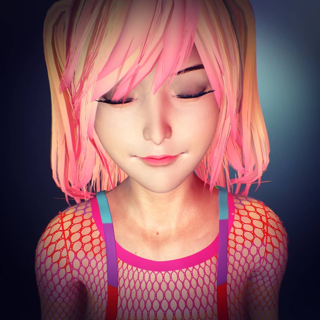 Digital Art (Render art) Project Waifu @VJRavenlight www.ravenlight.ne…