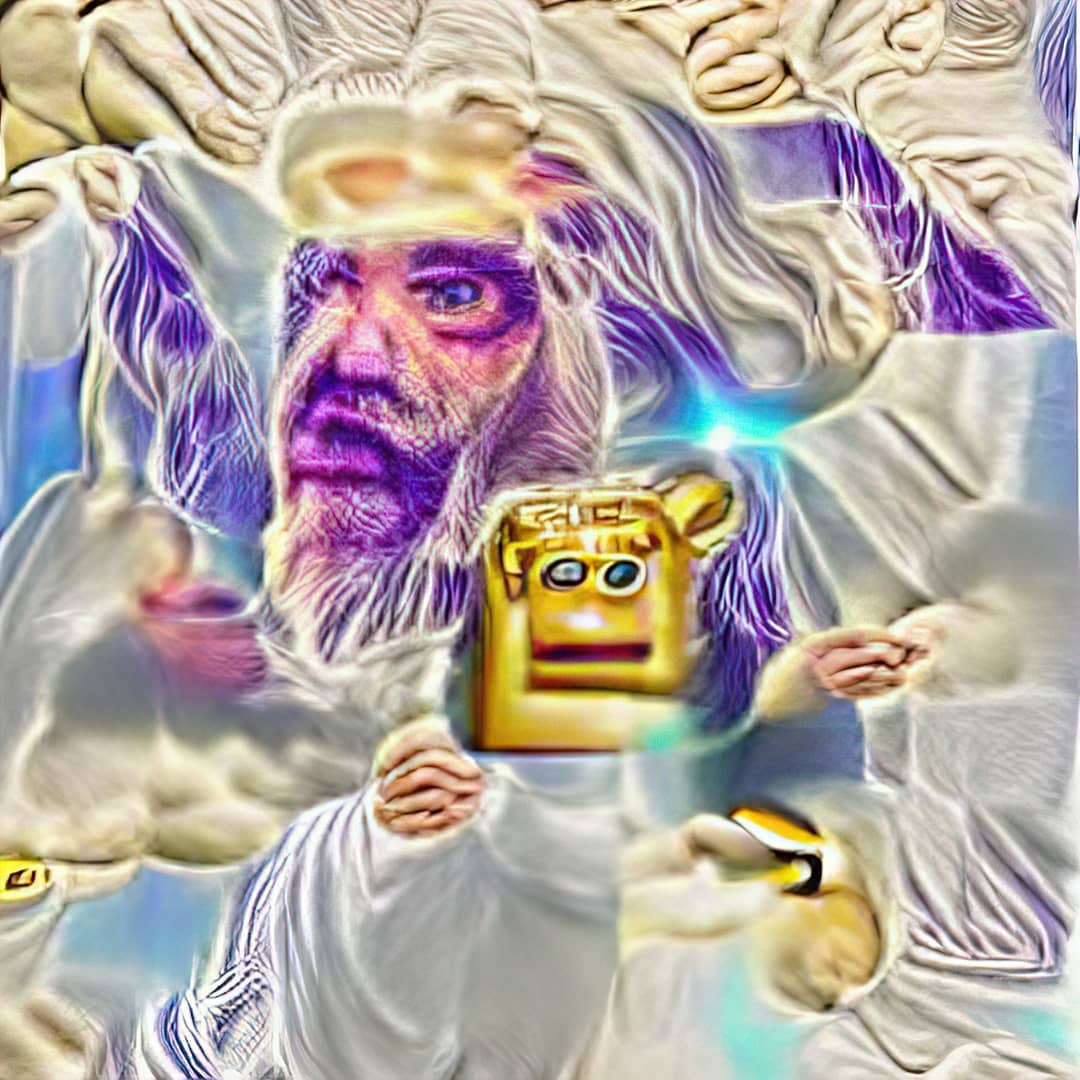 AI Art God #ai #art #digital #trippy #generative #lsd #acid #abstract …