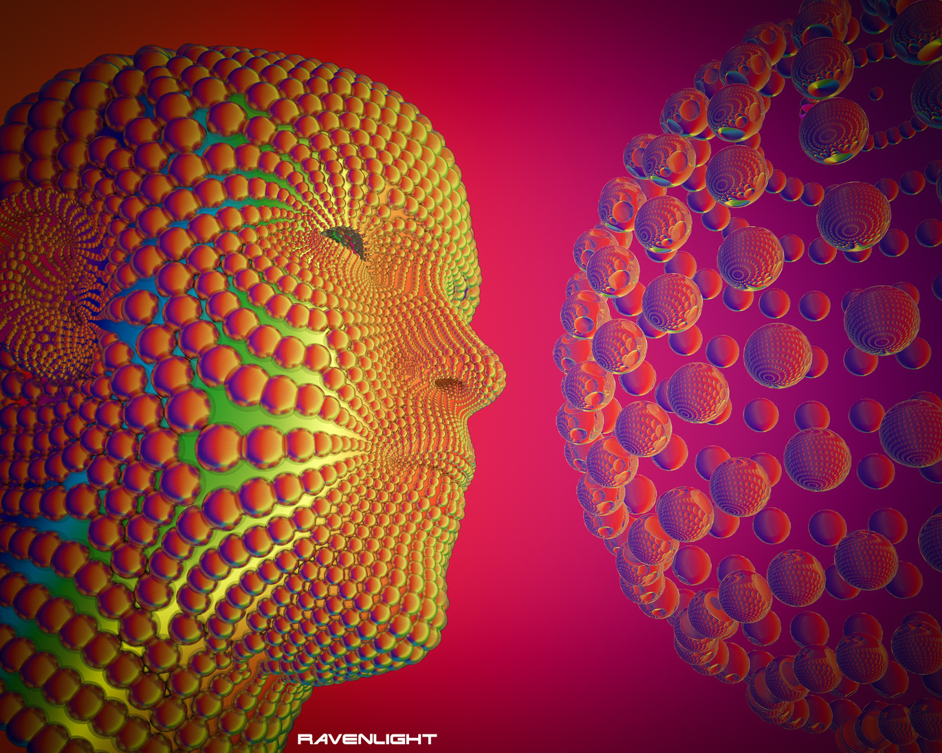 Digital Art Reencontrandome @VJRavenlight www.ravenlight.net Contact E…