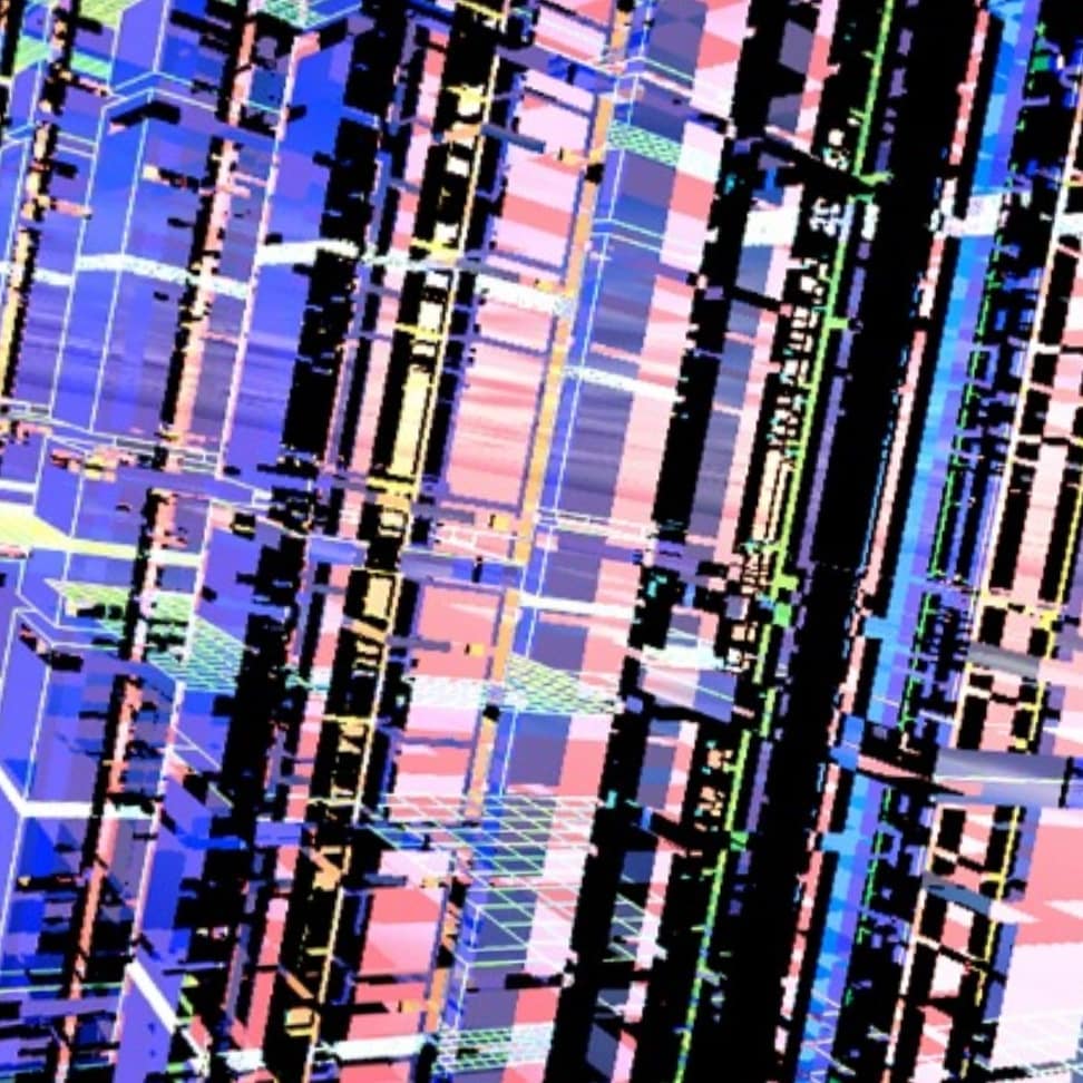 Skycity Cybertrails Psychedelic Synthwave 360 VR concept Art https://m…