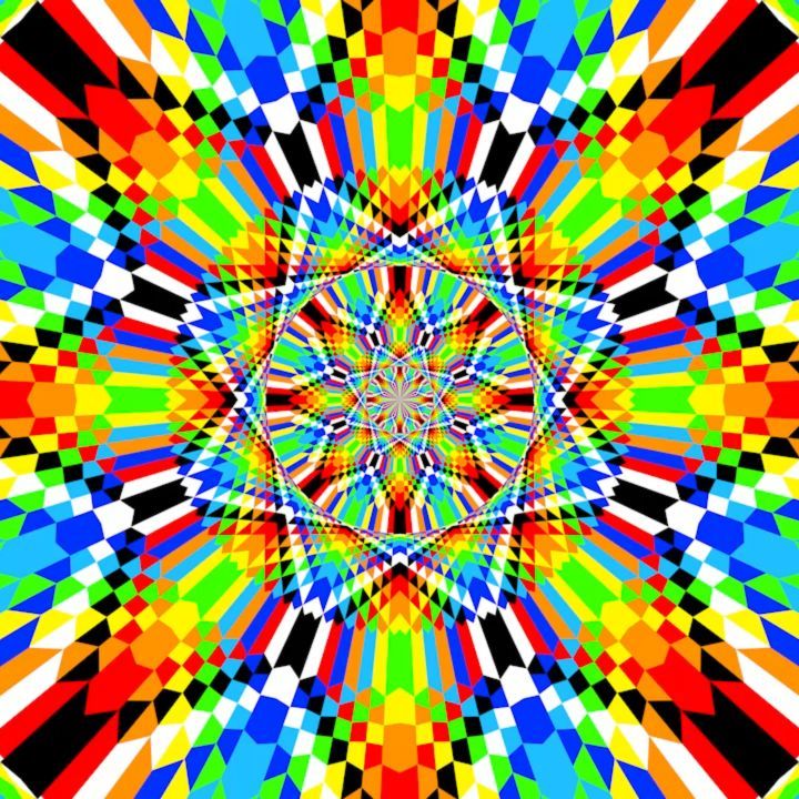 Digital Art Arte basado en colisiones de un escenario para videojuegos…
