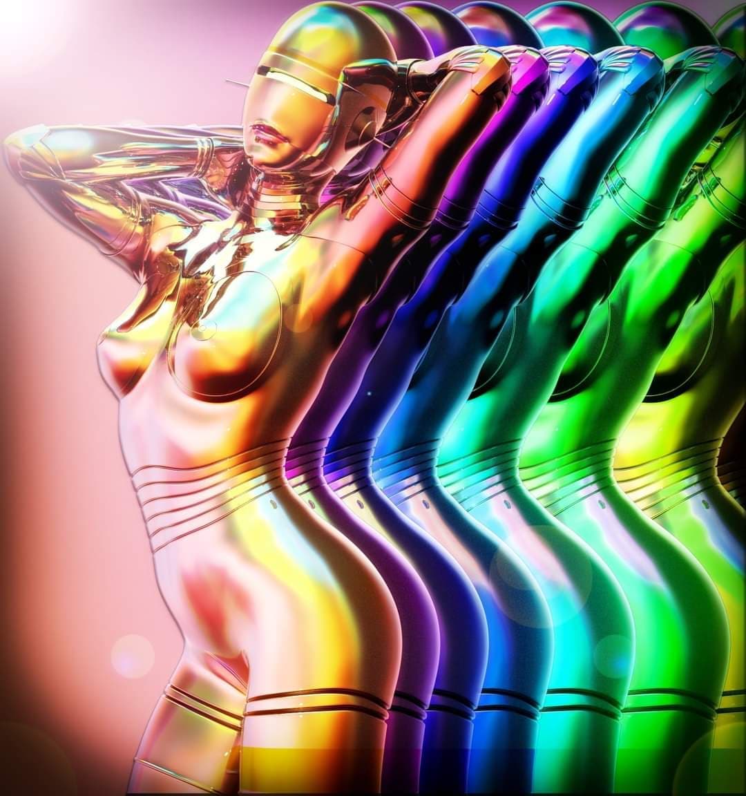 12nd #OBJKT NFT Drop on HEN Sorayama Tribute 2 Editions:14/16 0.39 Tez…