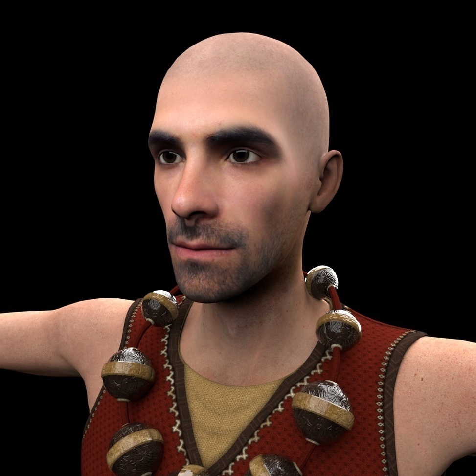Custom Digital Portrait Model: Accatanza Music: Accatanza https://soun…