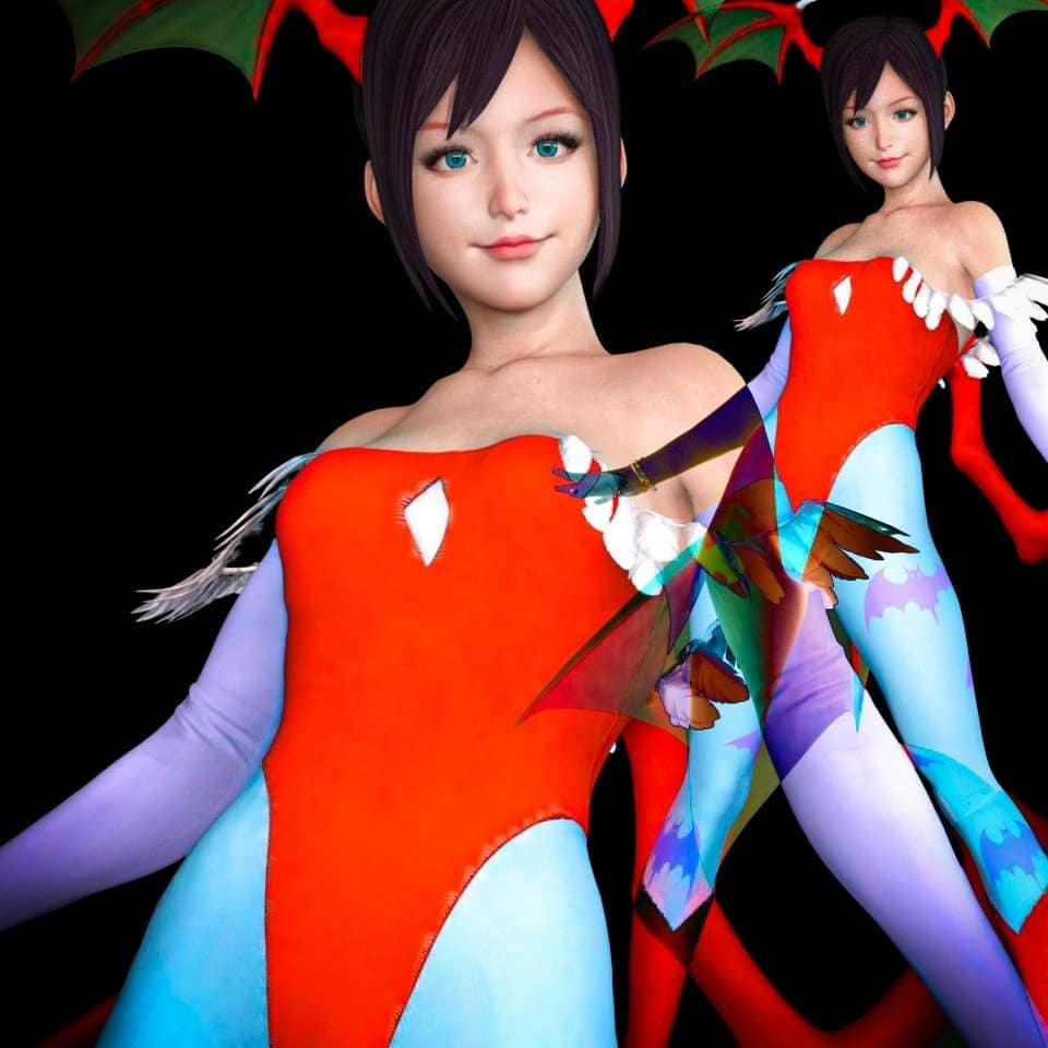 Project waifu Custom Digital Portrait #waifu #cg #render #character #a…
