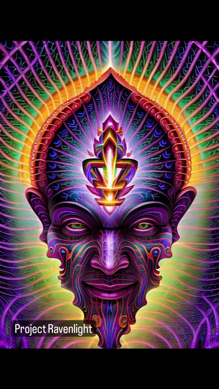 IArt Lateralus Project Ravenlight www.ravenlight.net #iart #psychedeli…