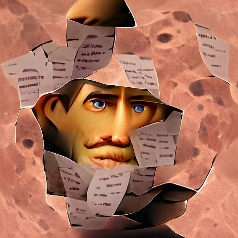 AI Art: what is a man? A miserable little pile of secrets Using AI sys…
