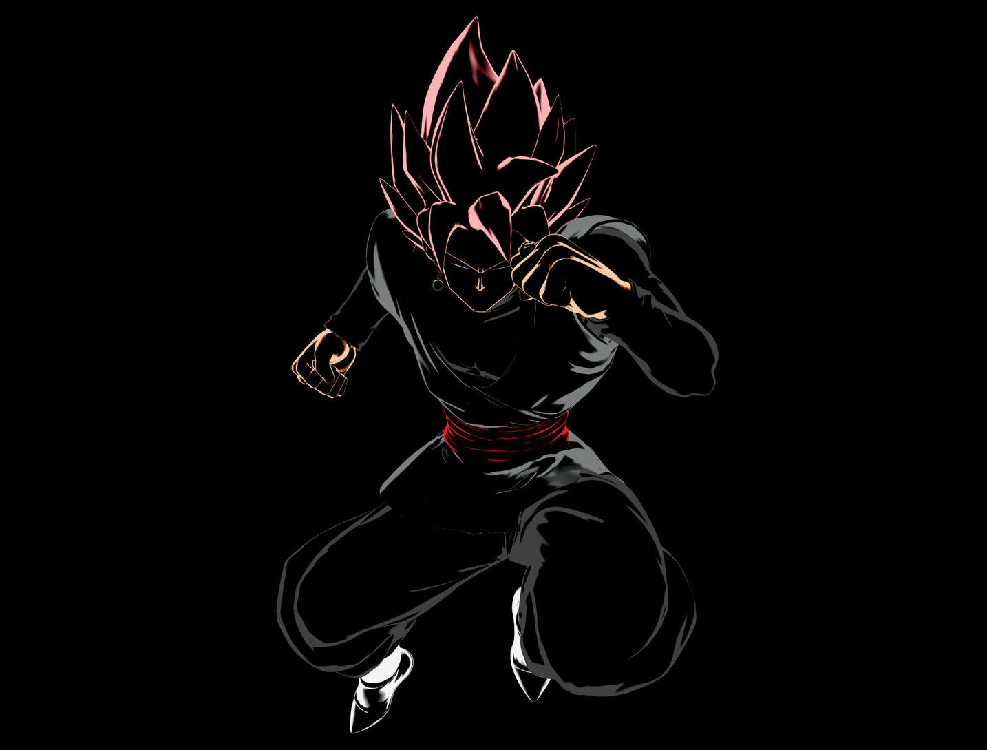Fanart (4 steps) Dragón Ball Super Black Goku Made by @vjravenlight #b…