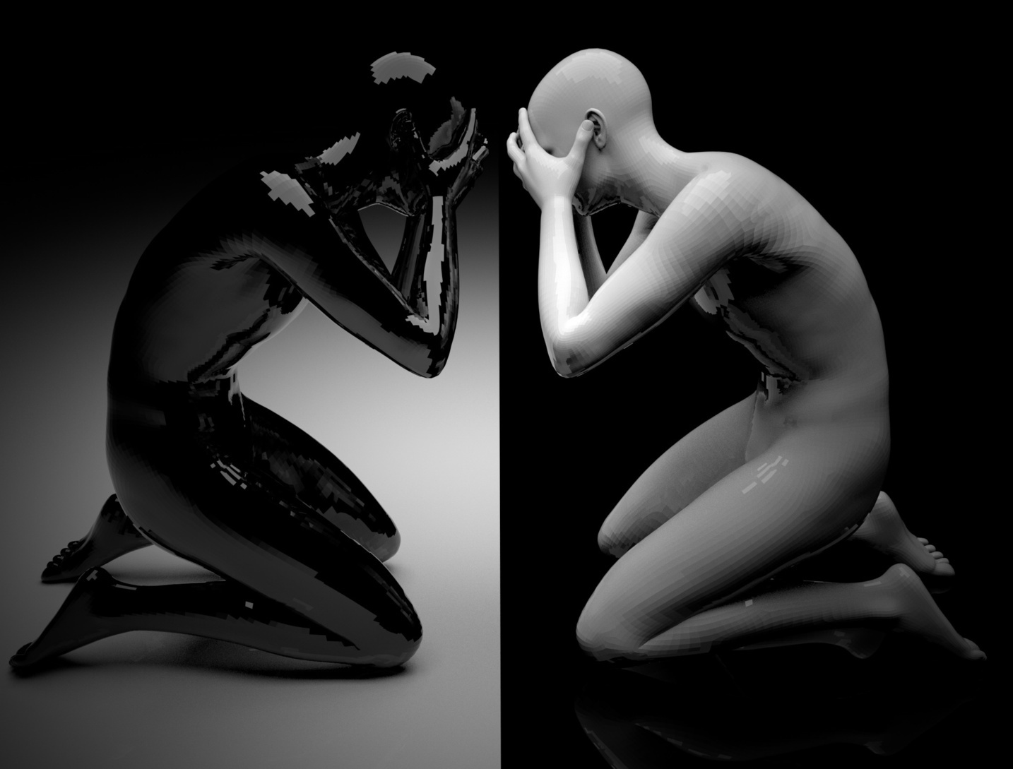 Digital Art Guilty Mirror (0) -Cura para la depresión- @VJRavenlight w…
