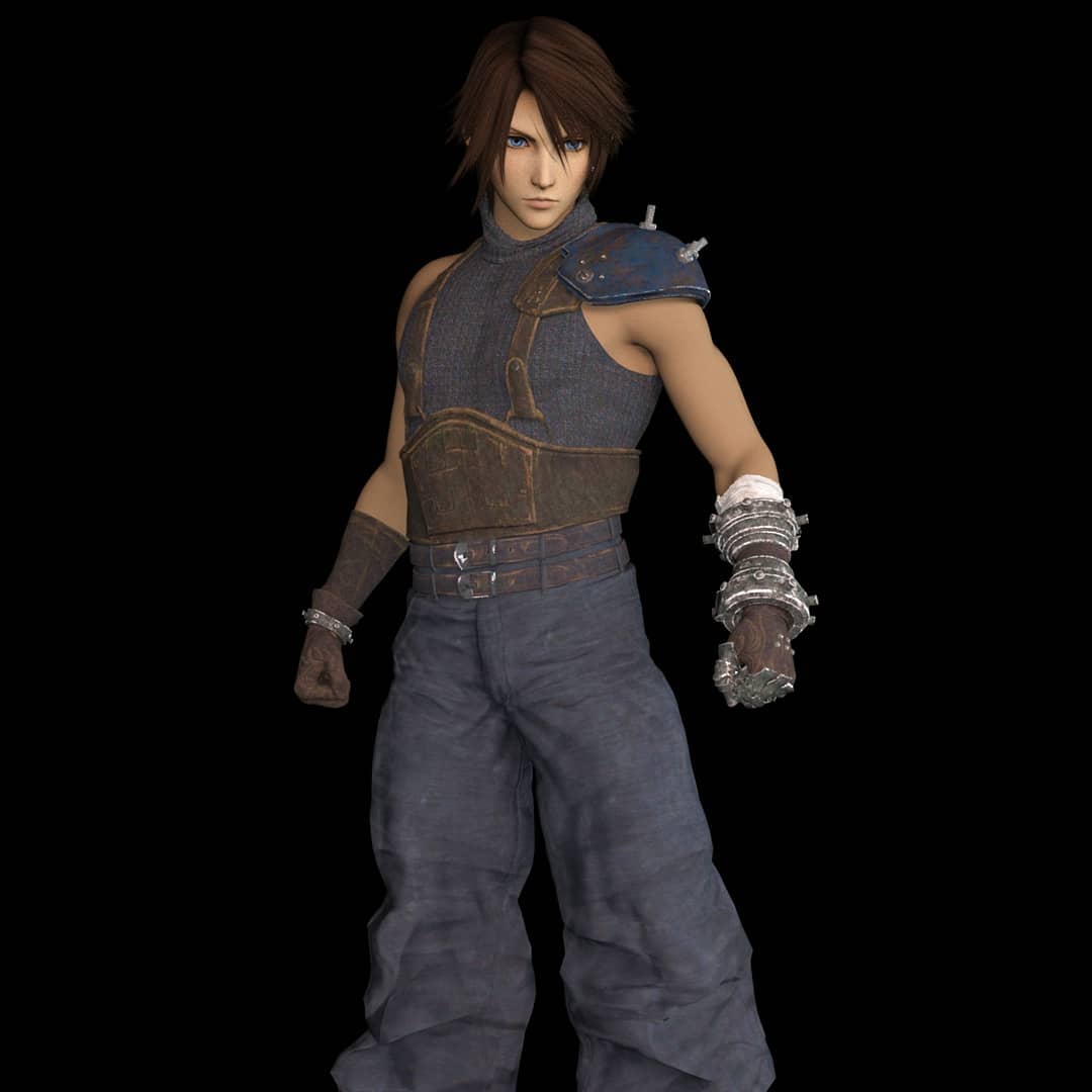 Crossover Final Fantasy VII & Final Fantasy VIII Squall Strife #finalf…