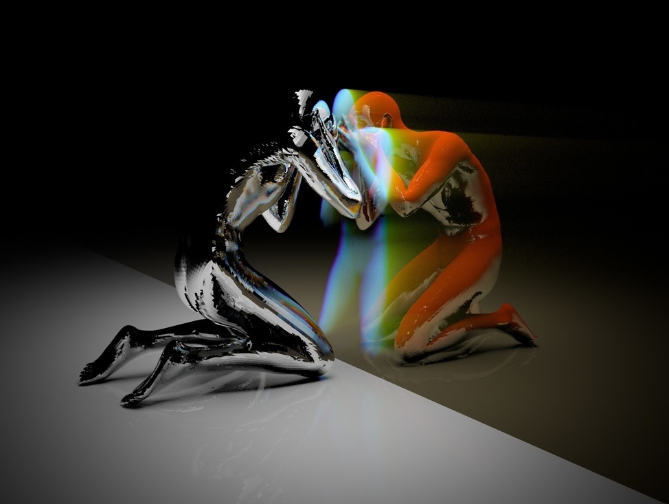Digital Art Guilty Mirror (3) -Cura para la depresión- @VJRavenlight w…
