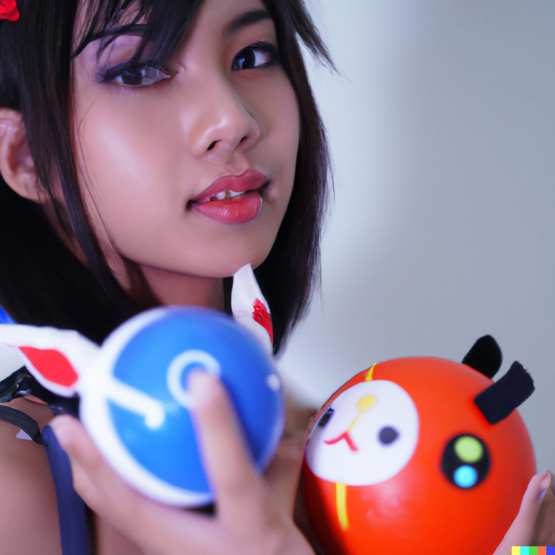 Ai Art DALL-E 2 used beautiful lady cosplay pokemon @openaidalle @vjra…