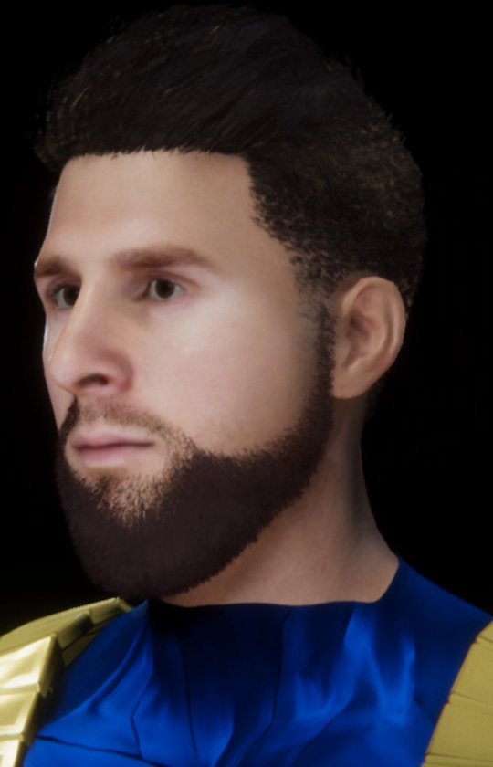 Custom Digital Cosplay: Messi Vegeta Model: @leomessi Character cospla…