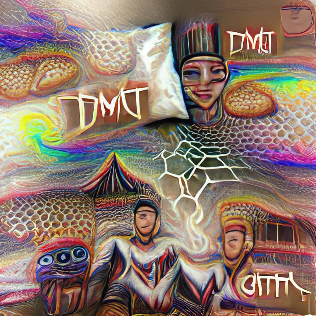 AI Art Dmt #ai #art #digital #trippy #generative #lsd #acid #abstract …